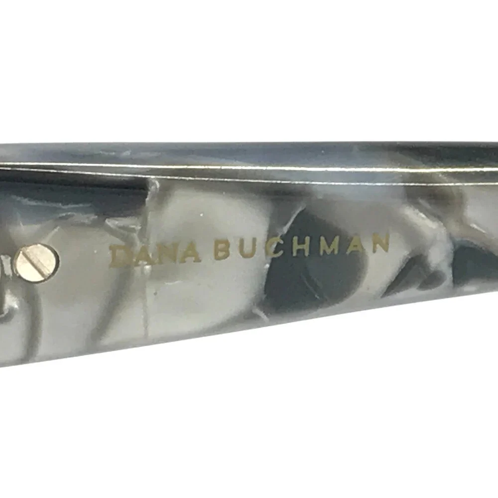 Dana Buchman Eyeglasses Frames Arisia BK Black Rectangle Half Rim 52-18-135